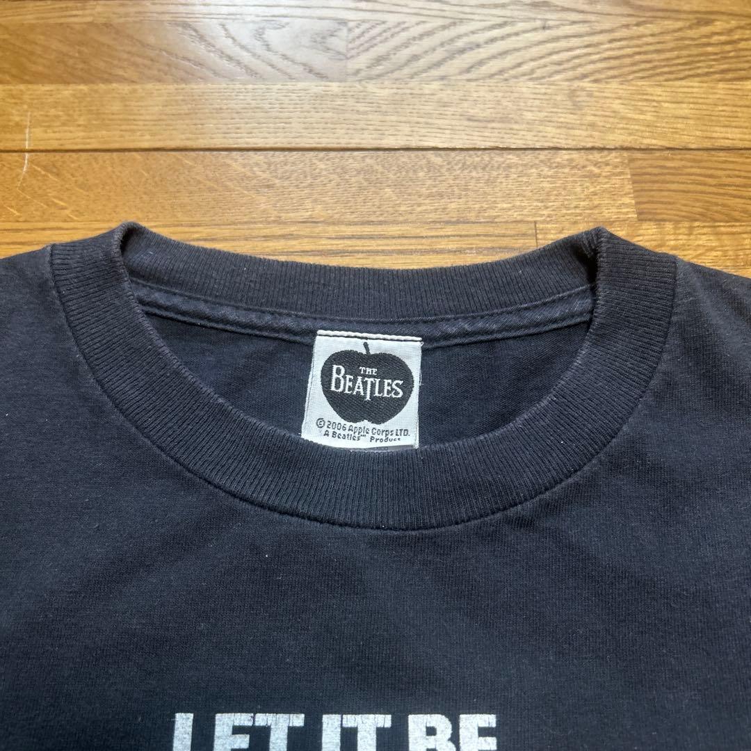 ビートルズ　レットイットビー　Tシャツ Mサイズ ブラック