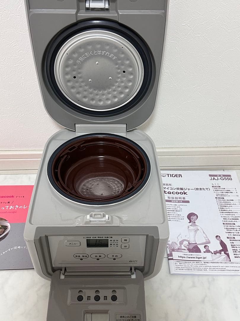 【TIGER】 マイコン炊飯ジャー　tacook JAJ-G550