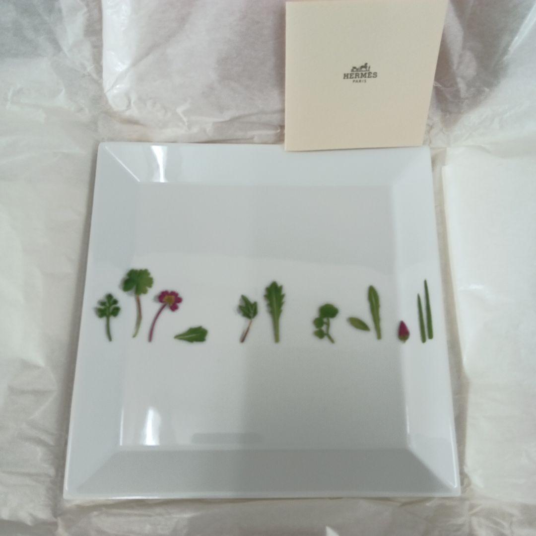 エルメス　メスクラン　スクエアプレート　19cm