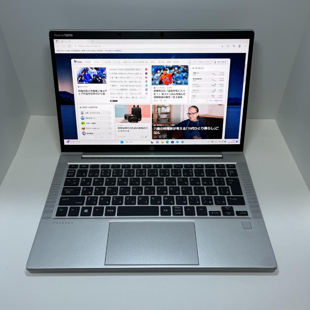 【美品】HP ProBook 635 Aero G8 SSD512G BT98%