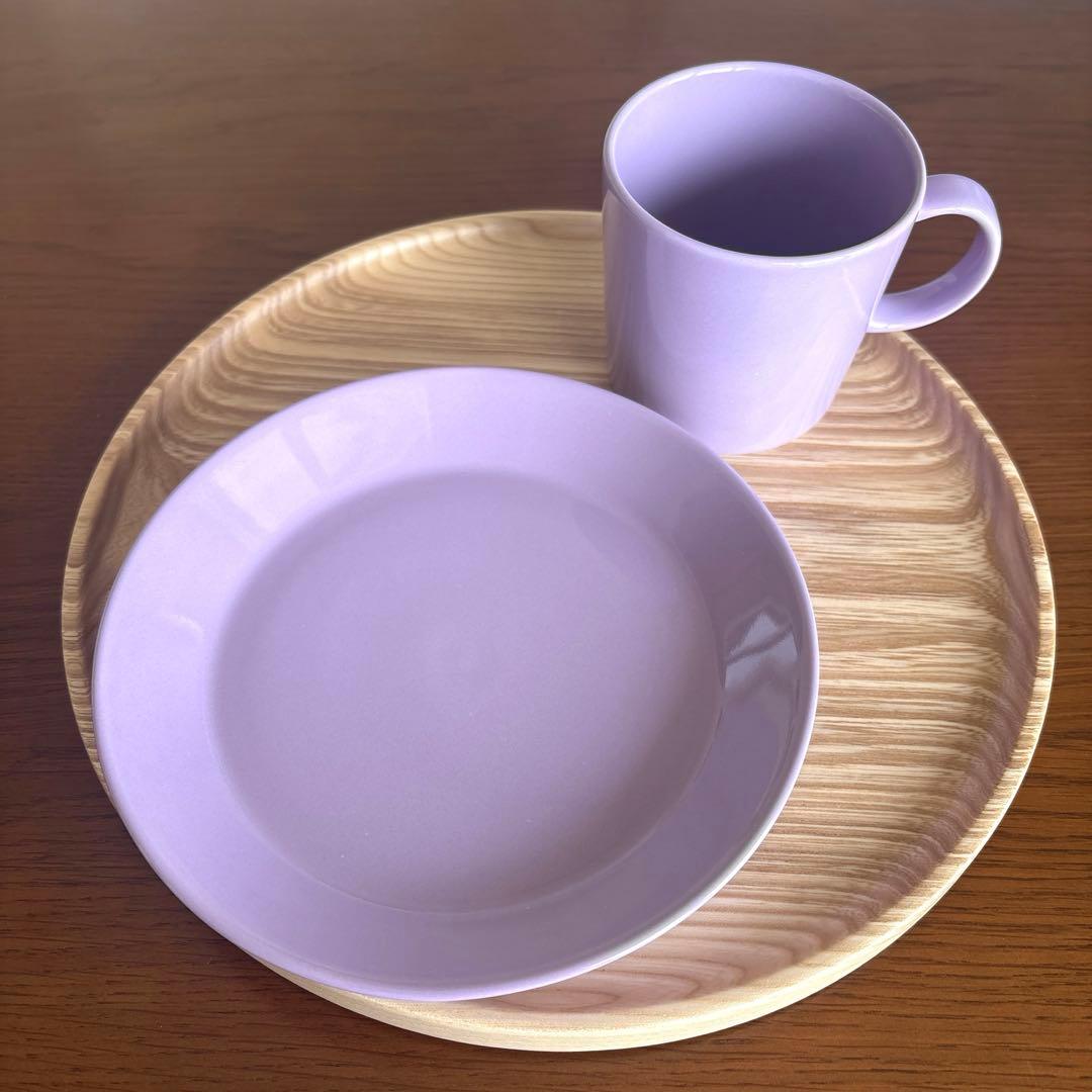 イッタラ ティーマ ライトライラック プレート　マグカップ