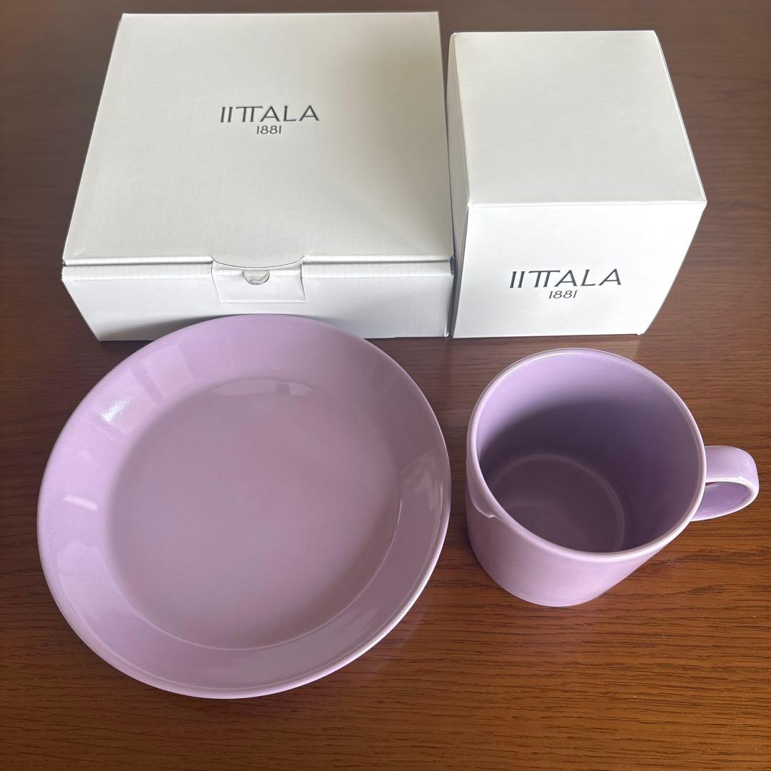  イッタラ ティーマ ライトライラック プレート　マグカップ