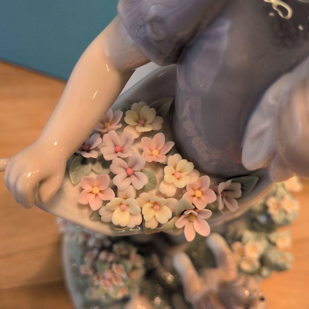 リヤドロ 置物 僕と遊ぼう