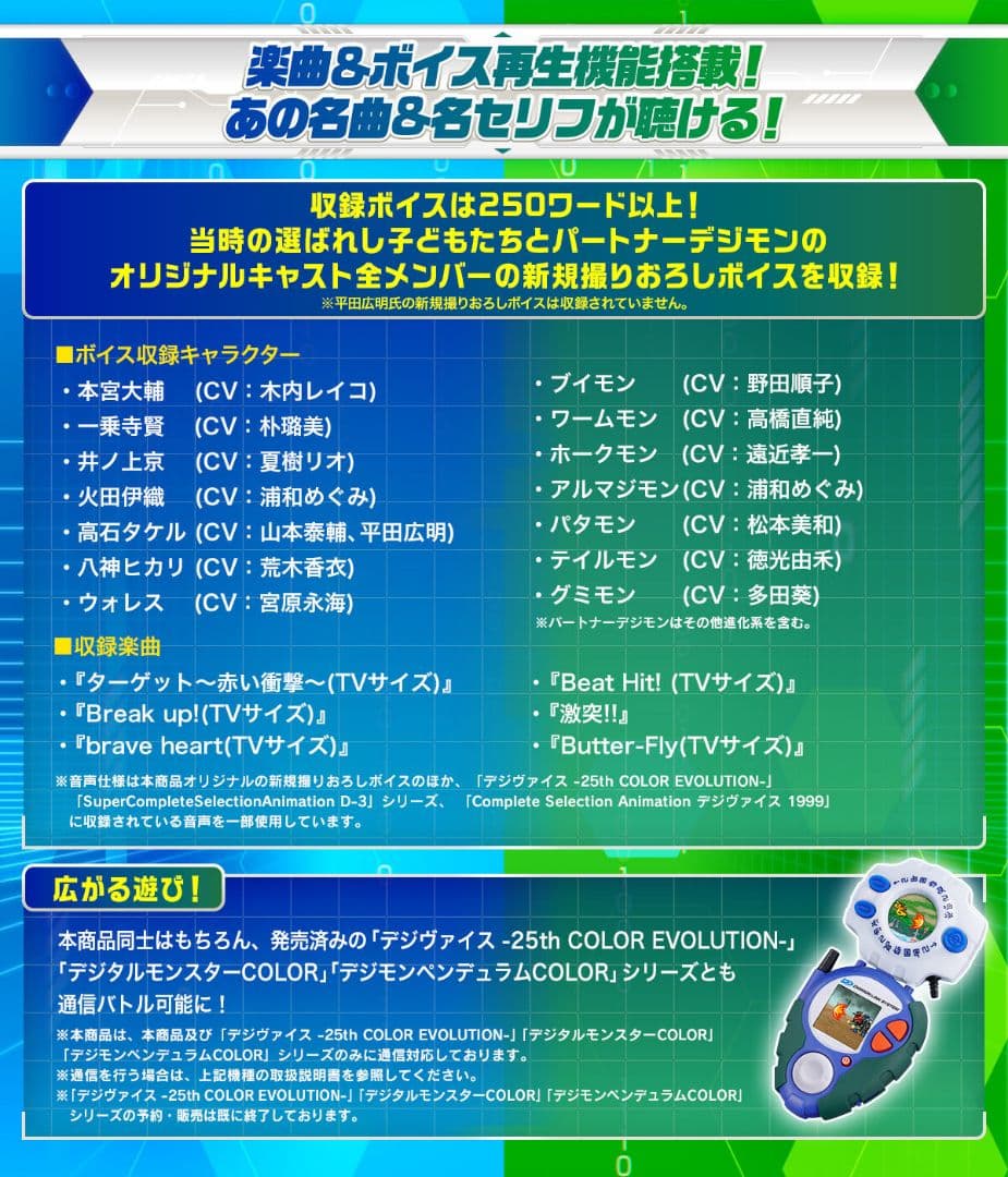 新品 デジヴァイス D-3 25th デジモンアドベンチャー02 DXセット