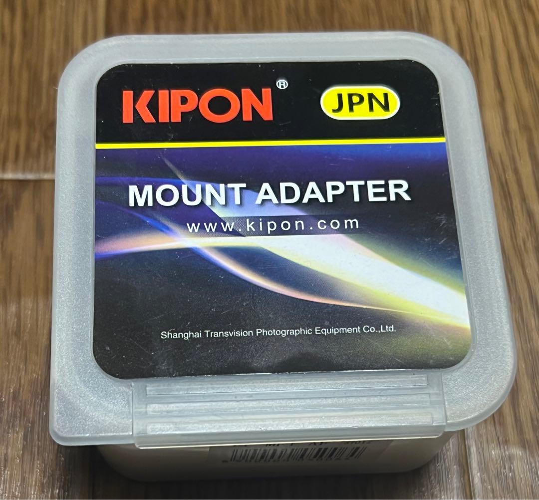 KIPONマウントアダプター 電子制御対応AFマウントアダプター