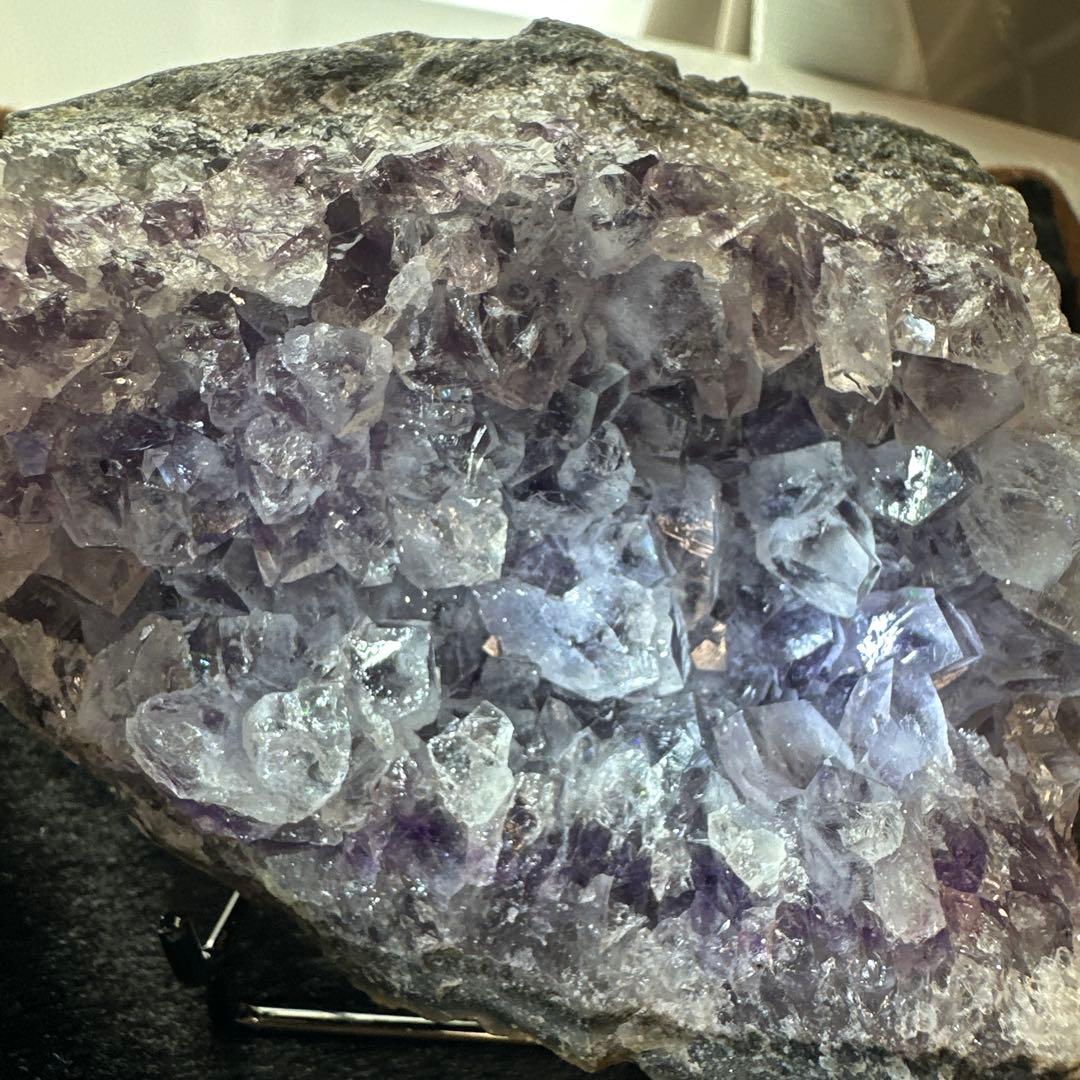 【あきこ出品】ホワイト アメジスト クラスター、ゼウスシトリンタワー3本