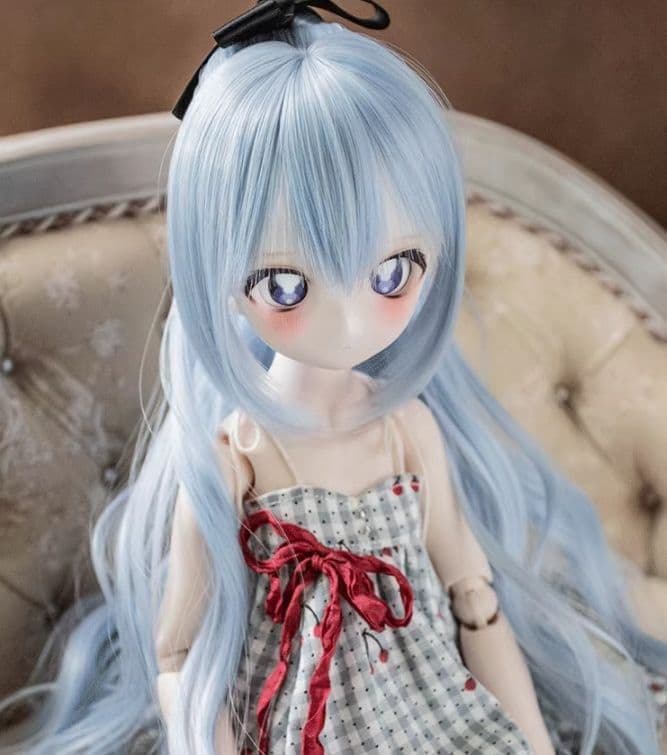 AX791 BJD 1/3 人形 ドール　用ウィッグ カツラ 耐熱 ハンドメイド