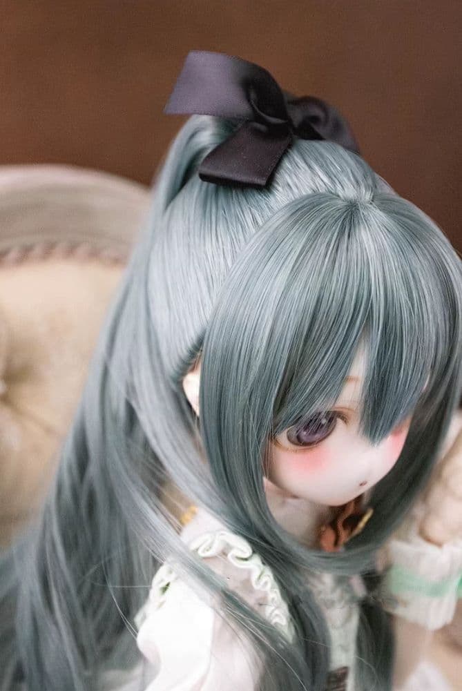 AX791 BJD 1/3 人形 ドール　用ウィッグ カツラ 耐熱 ハンドメイド