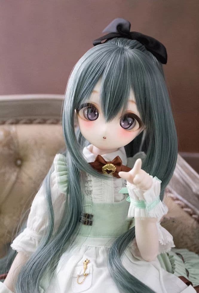 AX791 BJD 1/3 人形 ドール　用ウィッグ カツラ 耐熱 ハンドメイド