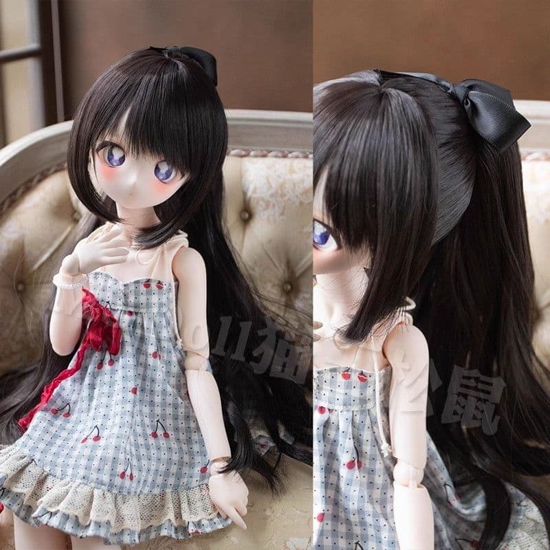 AX791 BJD 1/3 人形 ドール　用ウィッグ カツラ 耐熱 ハンドメイド