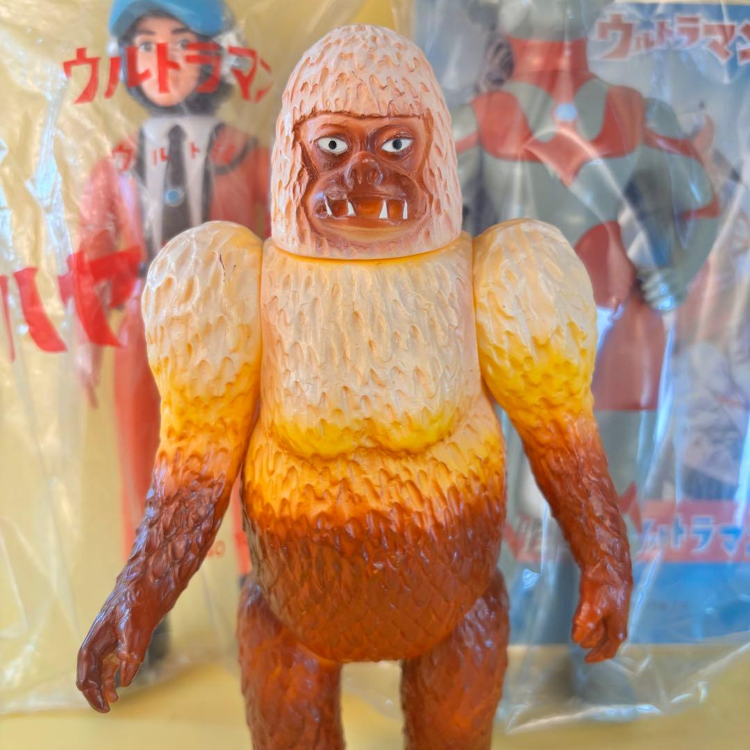 マルサン・ウルトラマン450 目無塗装・M1号 ハヤタ隊員・ブルマァク ギガス