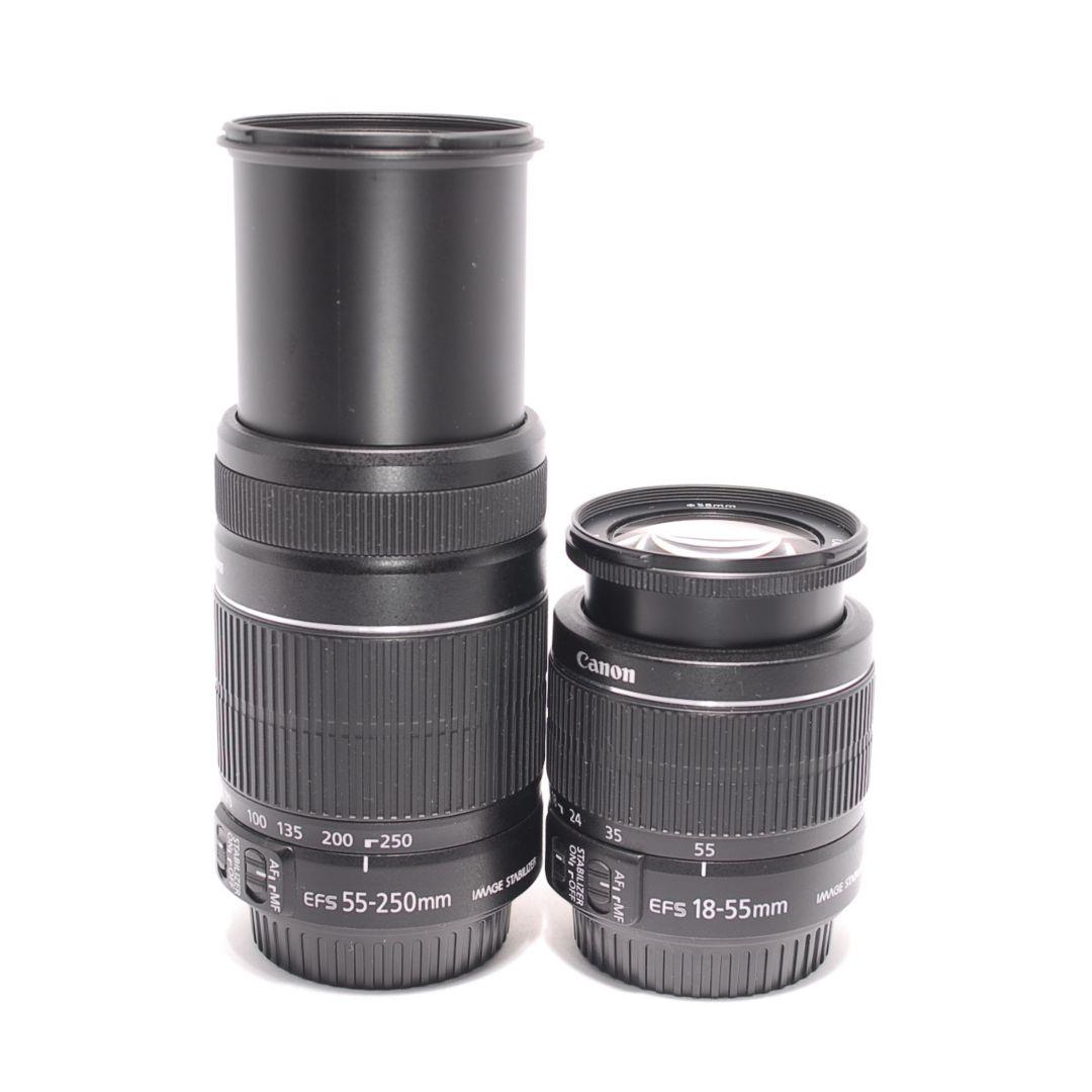 ❤即購入1000円OFF❤ Canon Kiss X9 手ブレ補正 ダブルレンズ