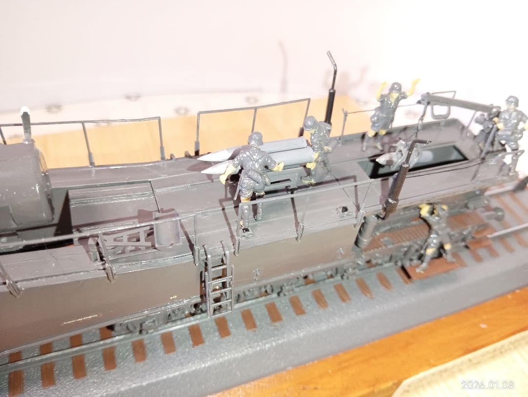 ドイツ列車砲 K5(E)レオポルド　展示台付き①