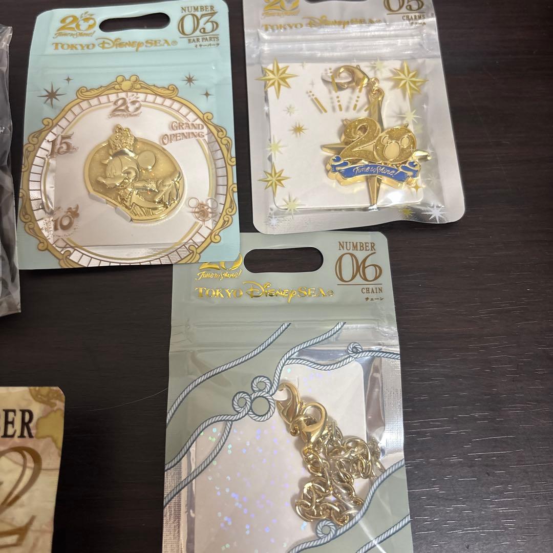 東京ディズニーシー20th限定☆クリスタルスフィア アクアスフィアセット