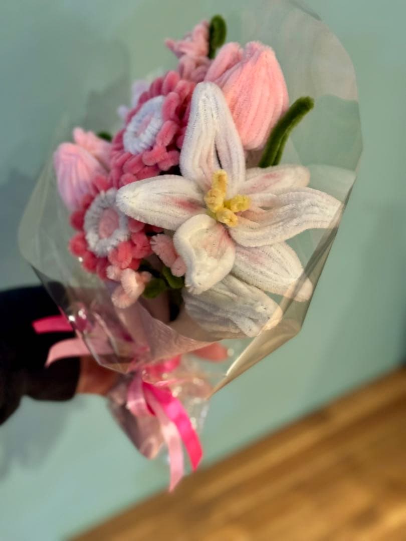 モールフラワー ブーケ ピンク系