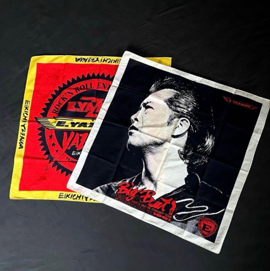 矢沢永吉/Big Beat 1991/化粧箱バンダナセット/当時物