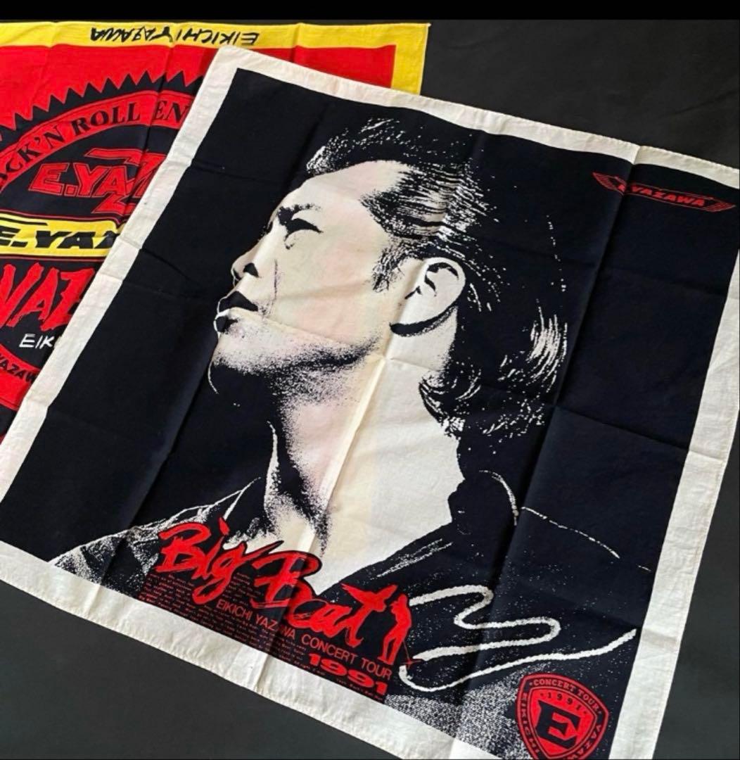 矢沢永吉/Big Beat 1991/化粧箱バンダナセット/当時物