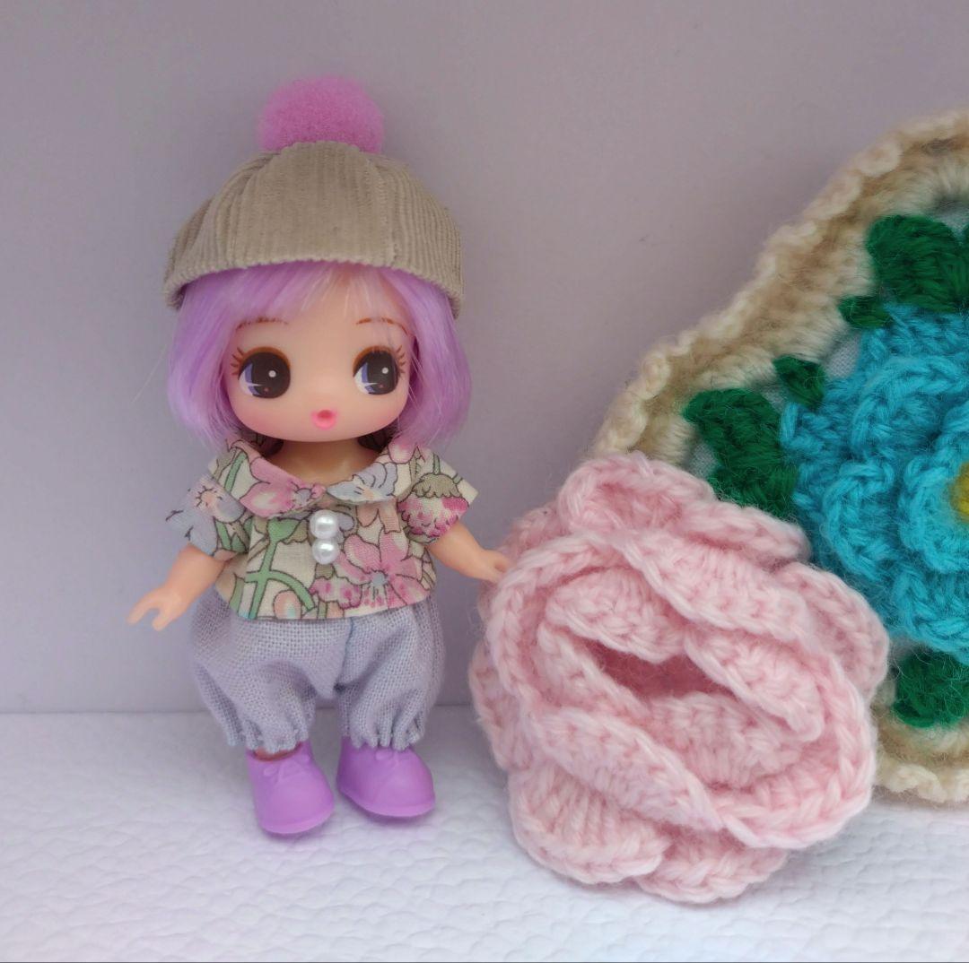 maru maruです　トップス　かぼちゃパンツ　ベレー帽3点セット×2点