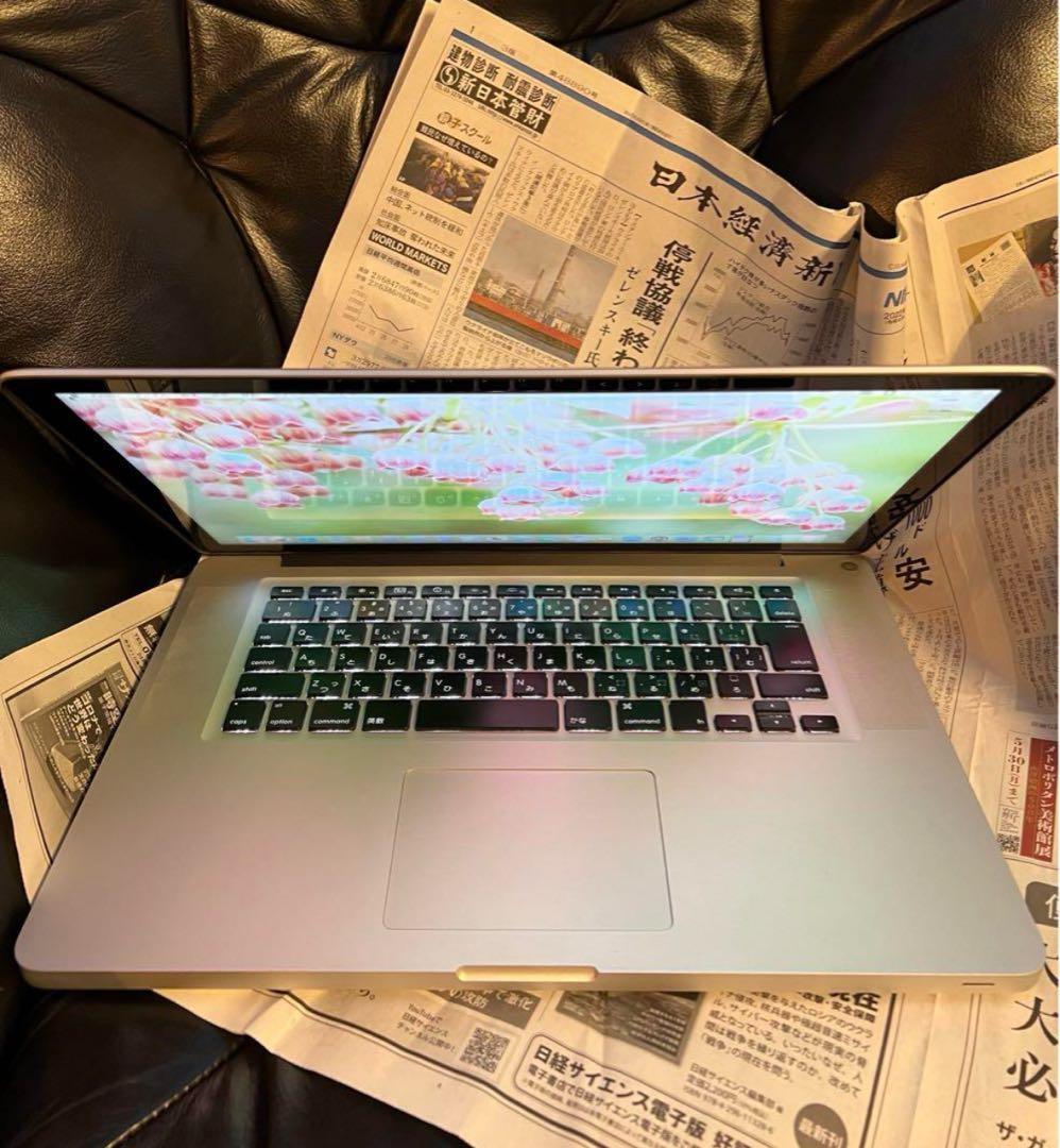 MacBook Pro 15インチ 大容量ストレージ 大画面 動作良好