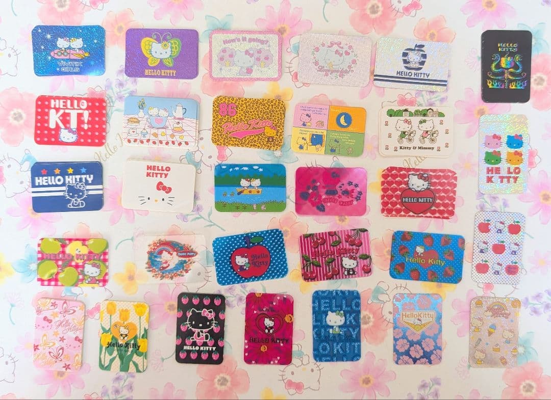 【訳あり】【特希少】ハローキティ　シールパック　vivitix　100枚