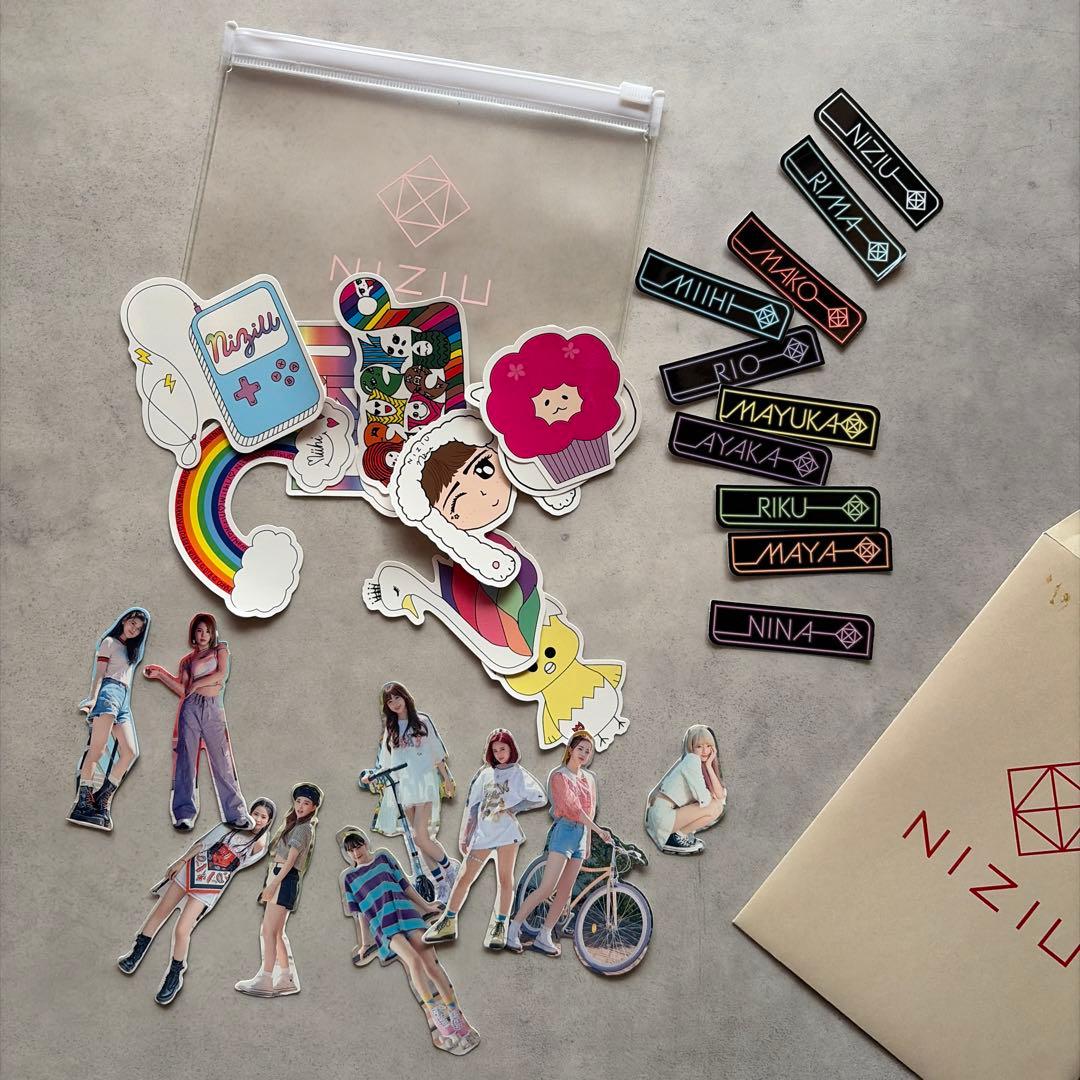 NiziU WITHU ファンクラブ入会特典 CD3枚 ポーチ カード 限定