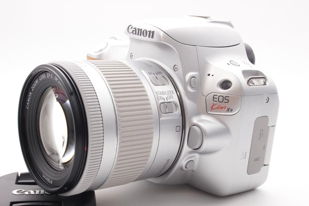 【人気機種】Canon EOS Kiss X9 シルバーWi-Fiスマホ転送