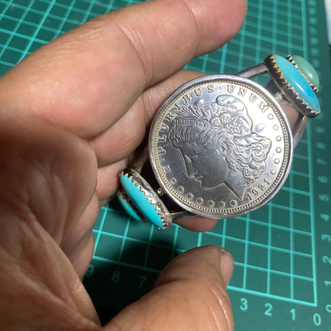 豆ちび　バングル　リバティ　ドル　silver 925