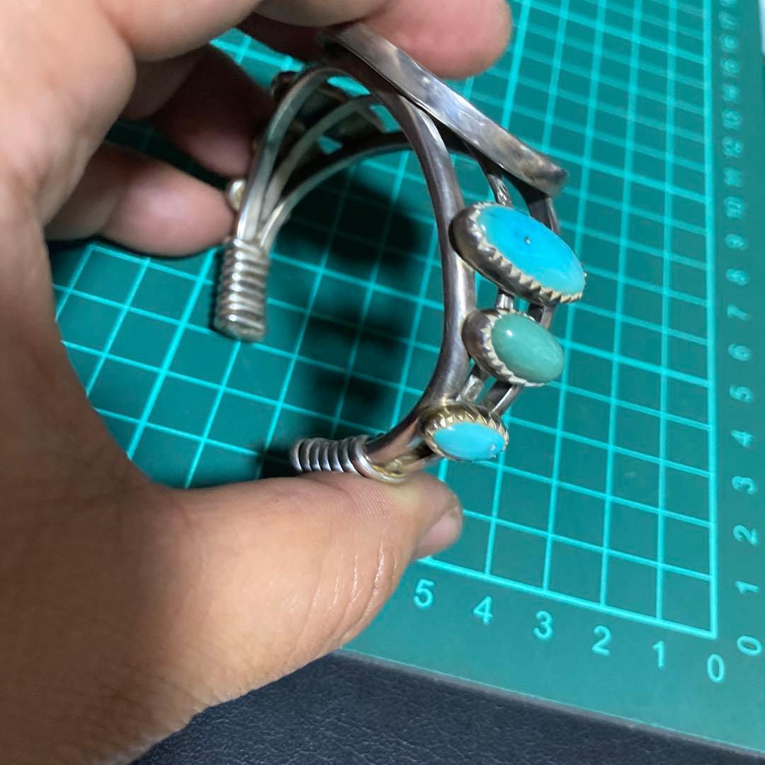 豆ちび　バングル　リバティ　ドル　silver 925