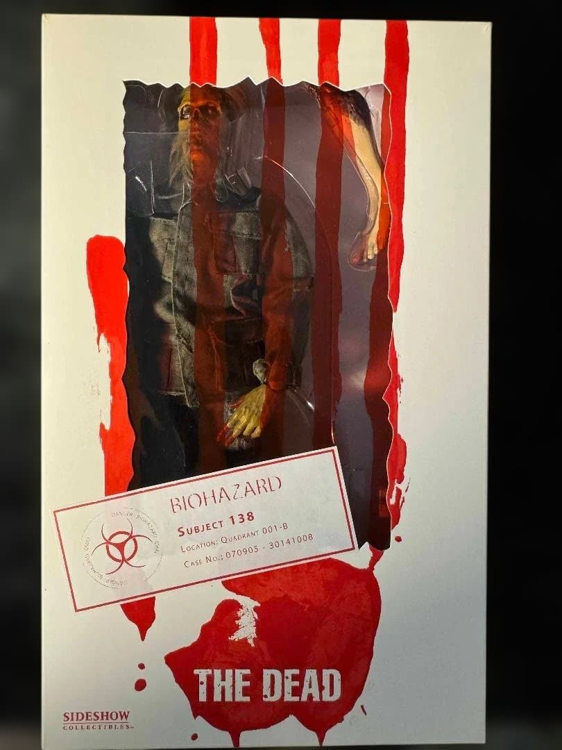 【未開封】サイドショウ バイオハザード THE DEAD ゾンビフィギュ