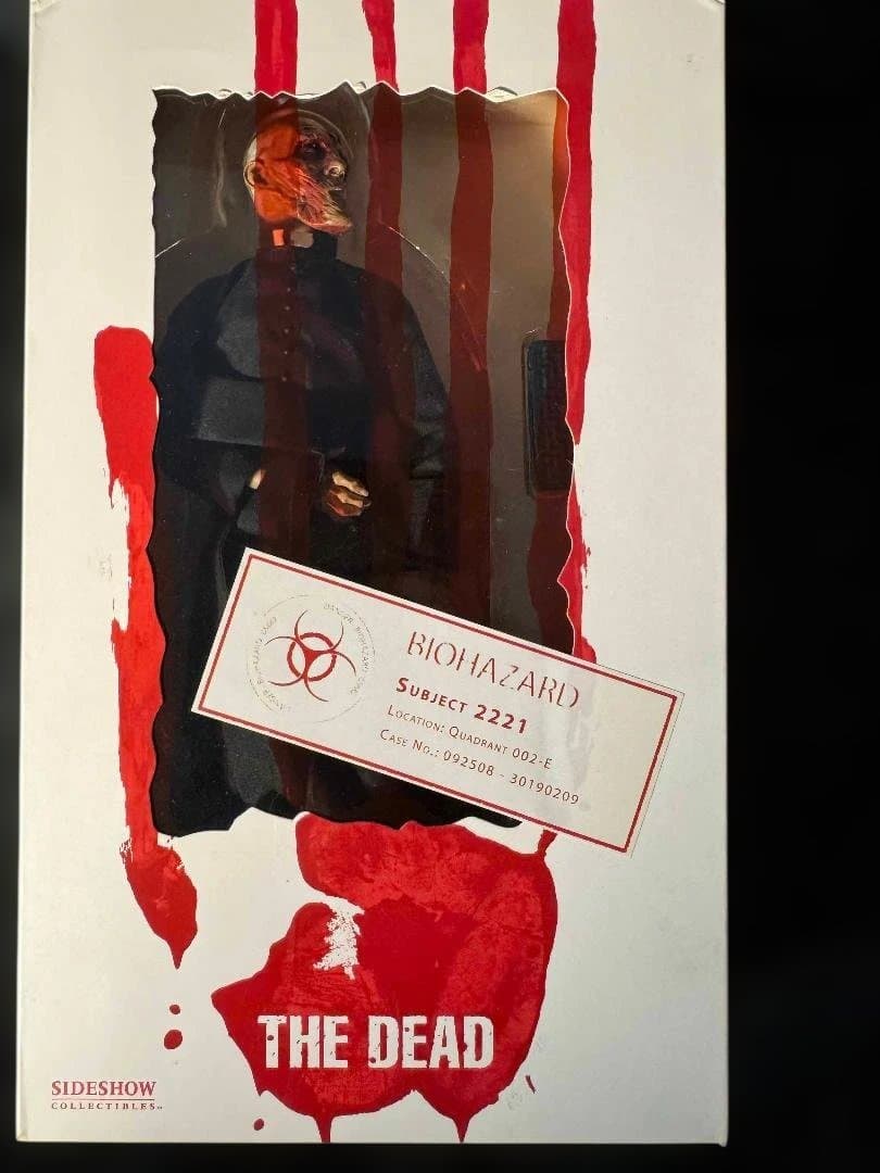 【未開封】サイドショウ バイオハザード THE DEAD ゾンビフィギュ