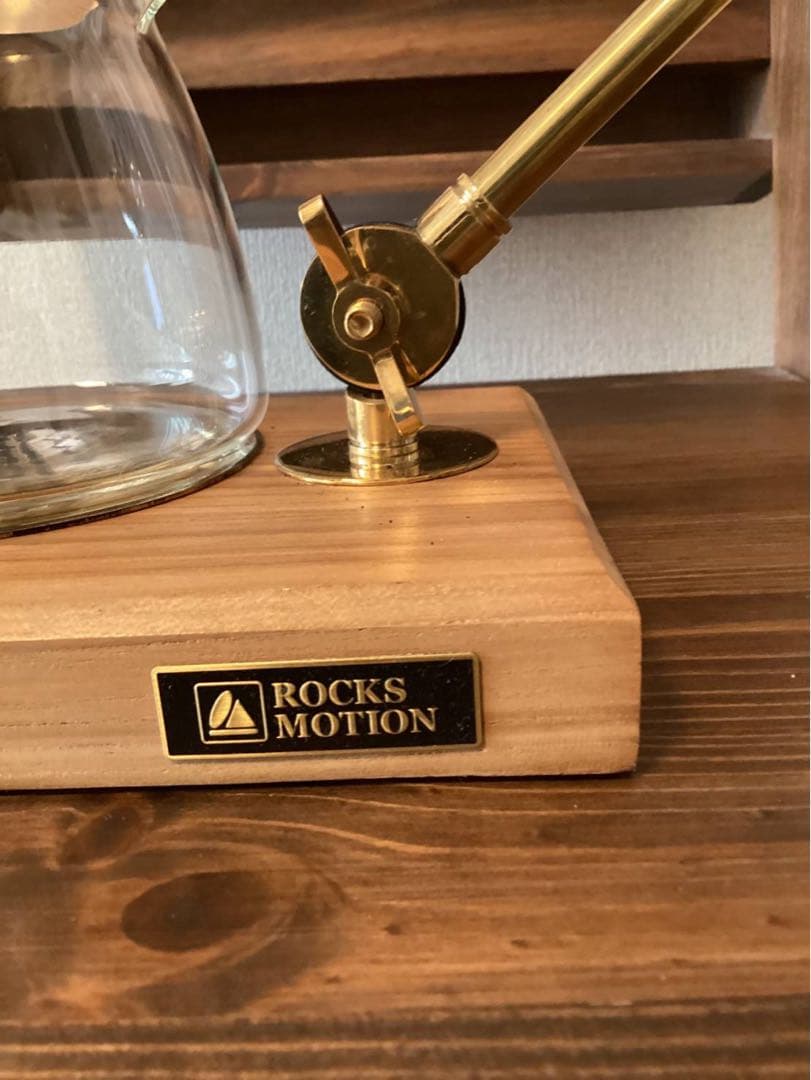 ドリップスタンド ガラス 真鍮