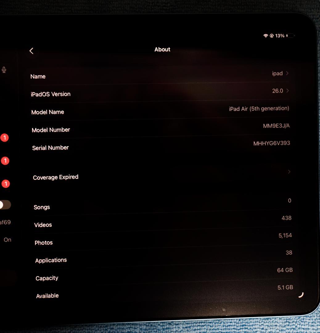 Apple iPad Air 第5世代 M1チップ ブル64GB