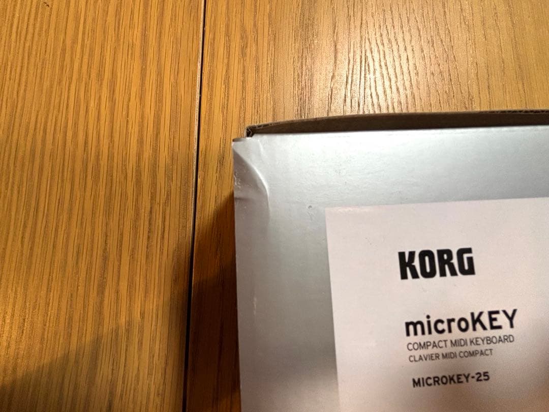 KORG microKEY 25鍵 USB接続