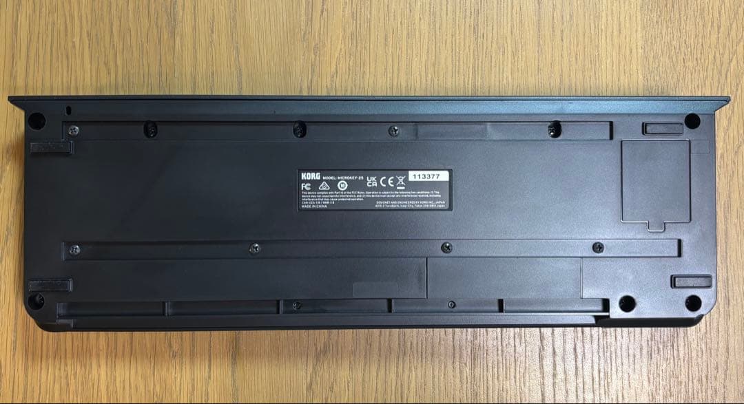 KORG microKEY 25鍵 USB接続