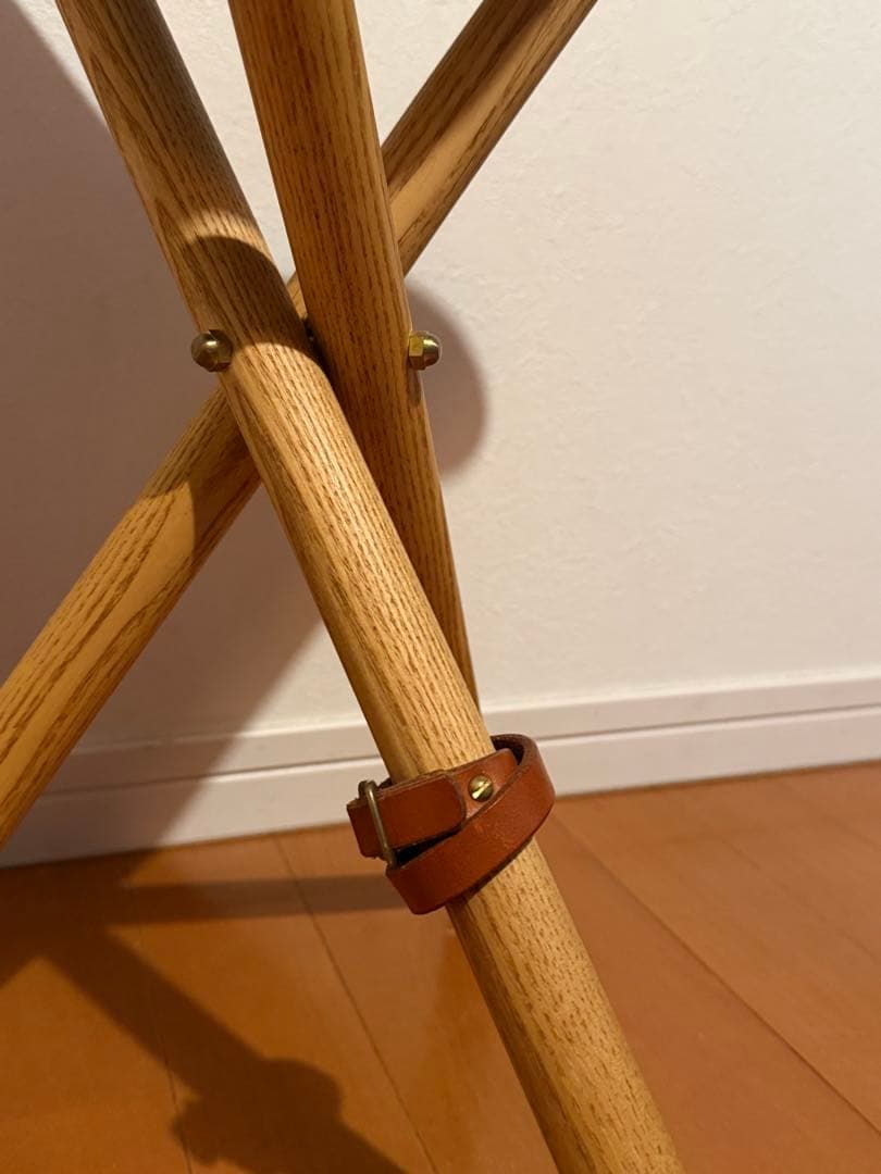 MOBLEY WORKS モブレーワークス 鰤岡力也 レザー×木製 スツール