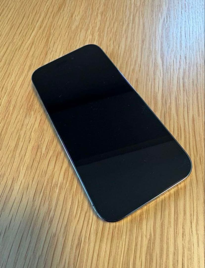 (超美品)Apple iPhone 14 Pro ディープパープル 本体