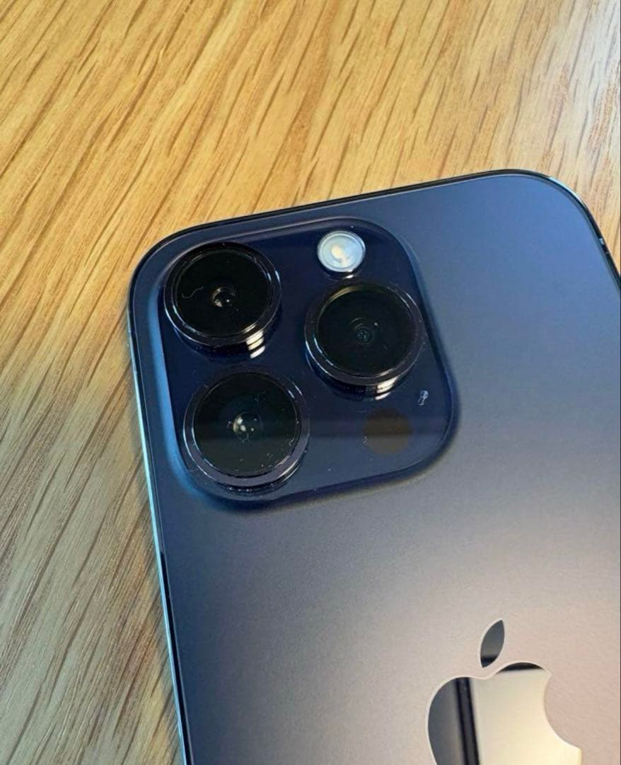 (超美品)Apple iPhone 14 Pro ディープパープル 本体