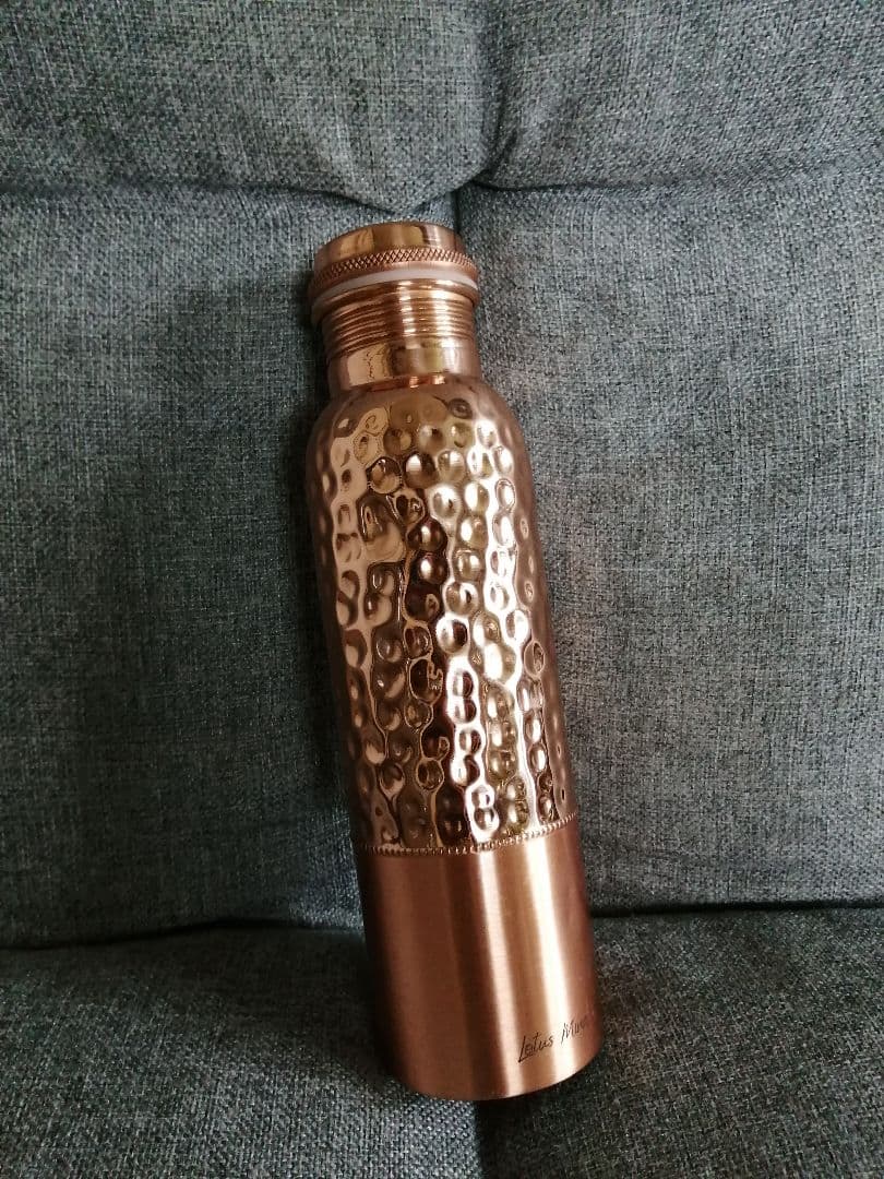 純銅 水筒 900ml Lotus mind