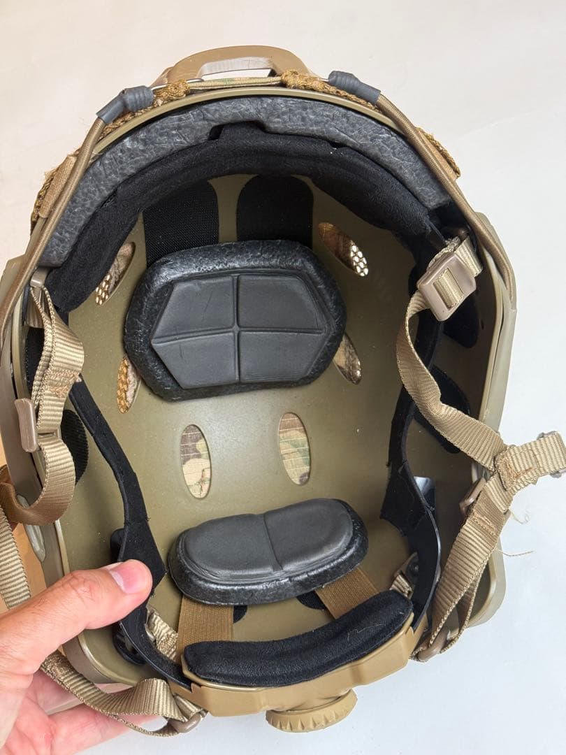 warrior assault systemの実物プレートキャリア