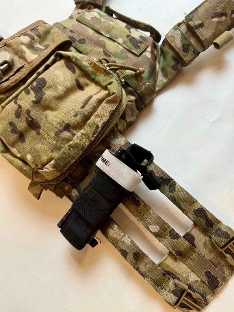 warrior assault systemの実物プレートキャリア