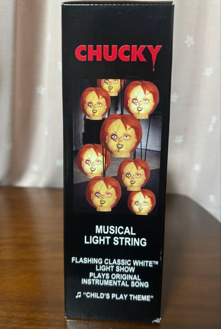 【希少】チャッキー ミュージカルライト chucky インテリア　ハロウィン