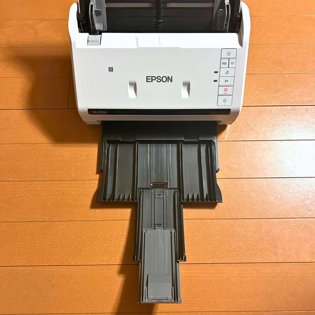 【動作良品】EPSON DS-570W ドキュメントスキャナー Wi-Fi対応