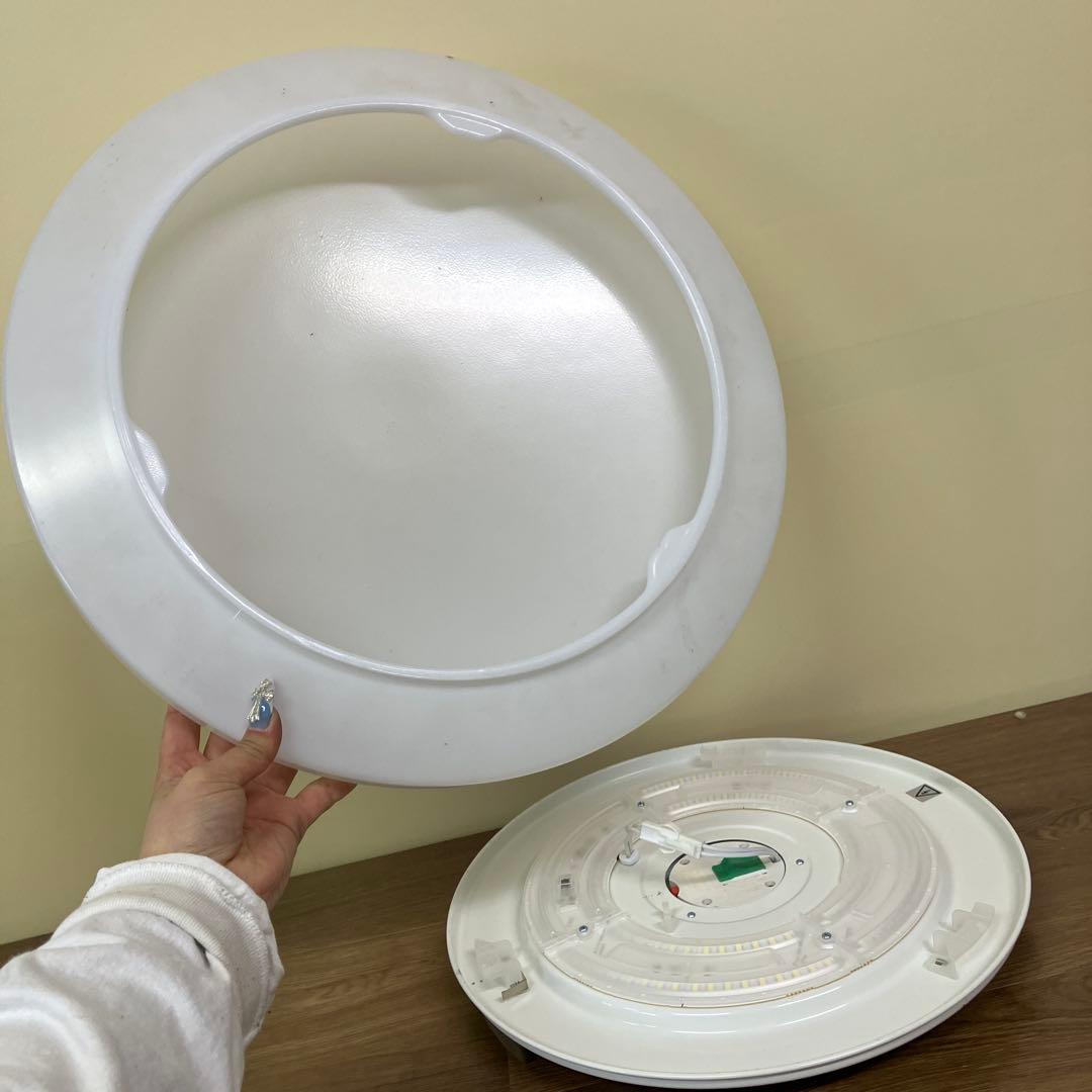 D-2 2022年製 アイリスオーヤマ LEDシーリングライト リモコン3個付