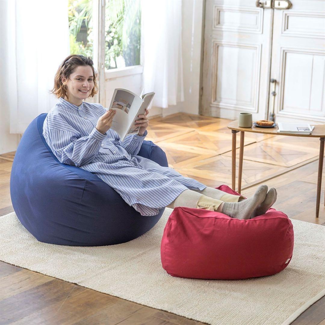 三角フィットソファ/本体 専用カバーセット ビーズ MOGU(モグ)✨新品✨