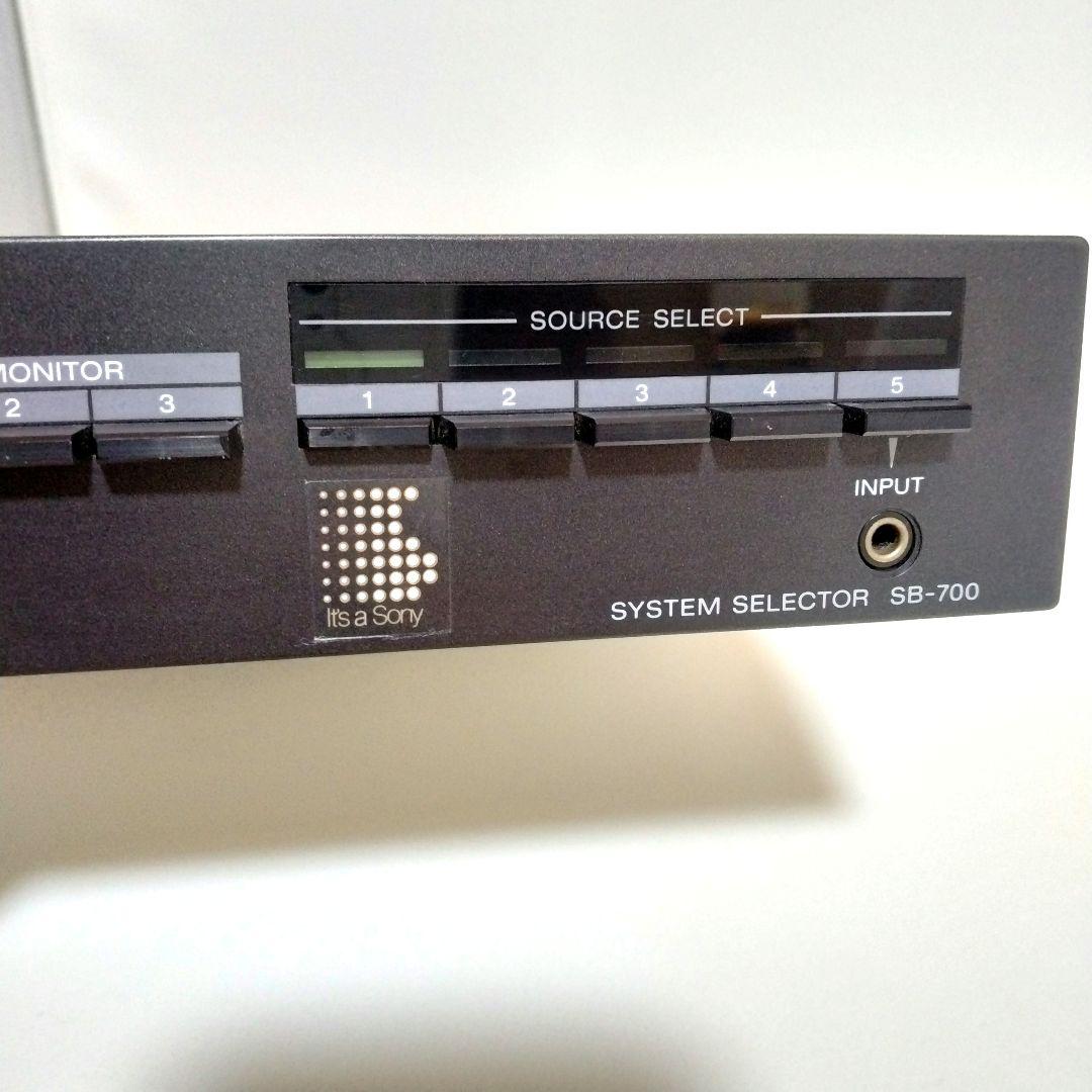 【ジャンク】 SONY システムセレクター SB-700