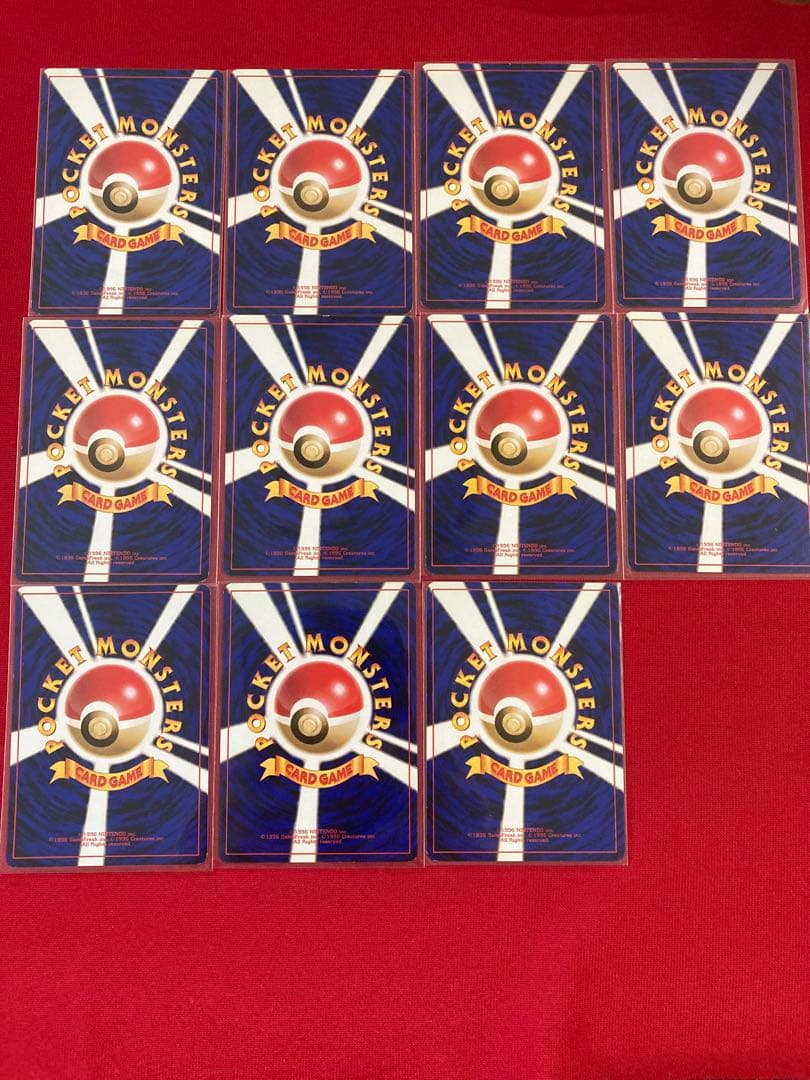 ポケモンカード　旧裏　まとめ売り　初代御三家　わるいポケモン　セット