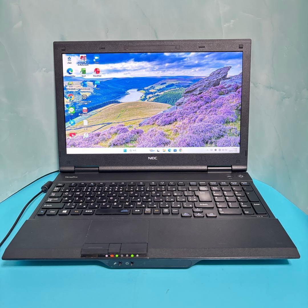 【Office2021付】メモリ8GB★NEC★最新Win11Pro★新品SSD