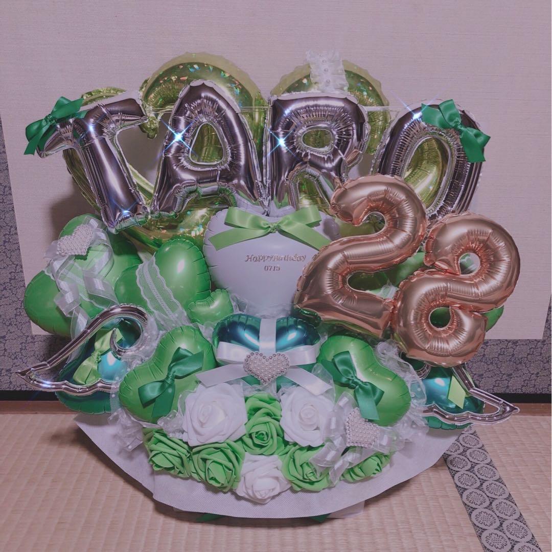 推し　バルーンギフト　バルーンアレンジ フラスタ　卓フラ　楽屋花　ライブ　祝花