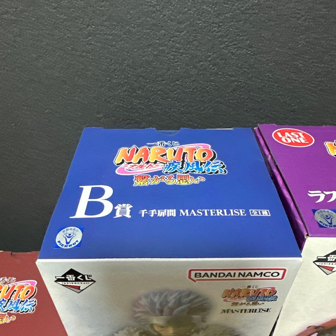 一番くじ NARUTO 繋がる思い MASTERLISE A、B、ラストワン賞