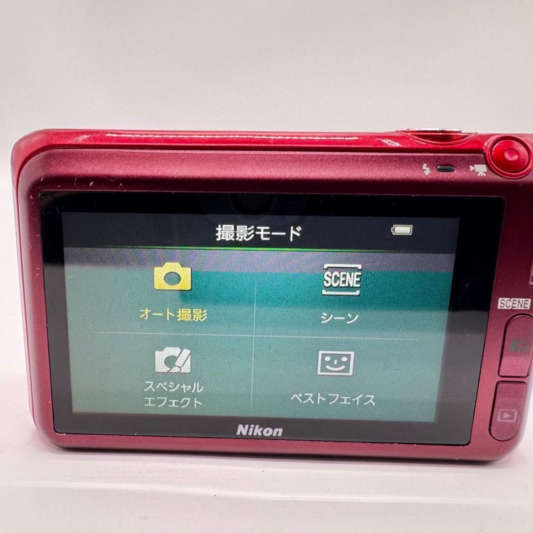 Nikon COOLPIX S6400 レッド 本体 コンパクトデジタルカメラ
